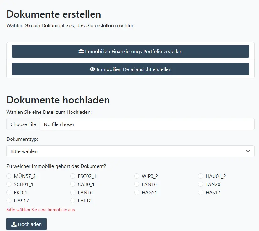 Portfolio-Bericht